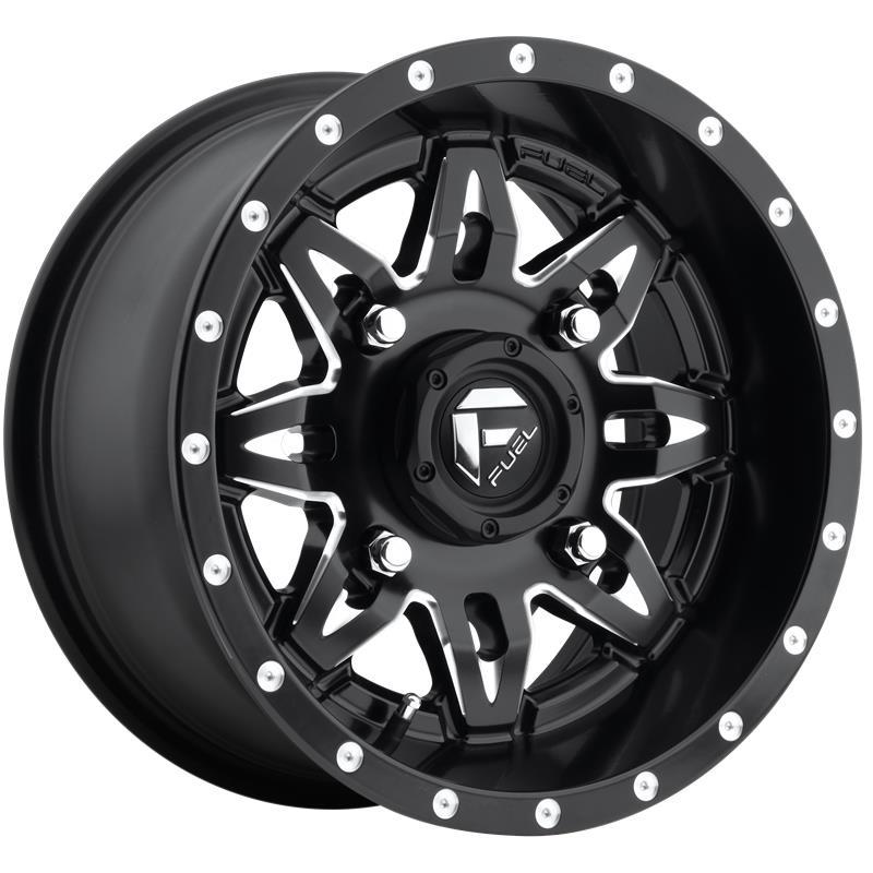 STATUSFÄLGAR FC567 GLOSS BLACK MILLED 10x20 6/135-139.7 ET-24 CB106.1