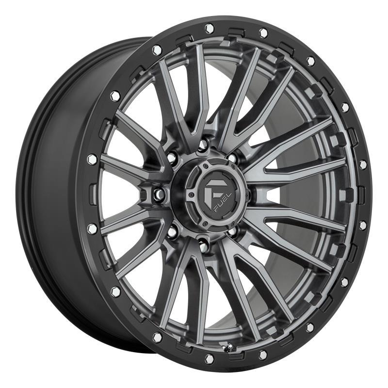 STATUSFÄLGAR FC680 MATTE GUN METAL BLACK BEAD RING 10x22 6/135 ET-13 CB87.1