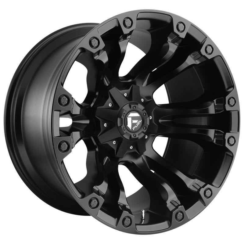 STATUSFÄLGAR FC560 MATTE BLACK 12x22 6/135-139.7 ET-44 CB106.1