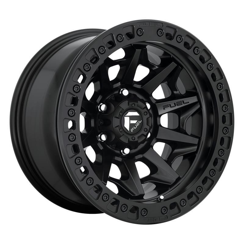 STATUSFÄLGAR FC114 MATTE BLACK 9x17 5/127 ET-15 CB71.5