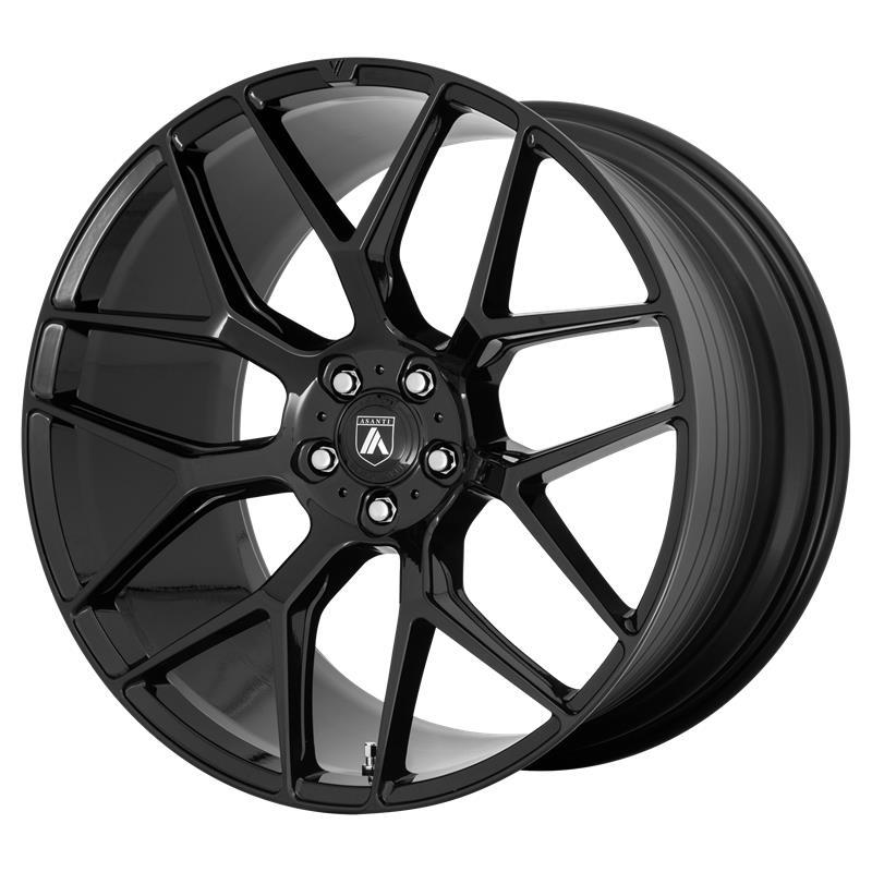 STATUSFÄLGAR AB27 GLOSS BLACK 10.5x20 5/120 ET38 CB74.1