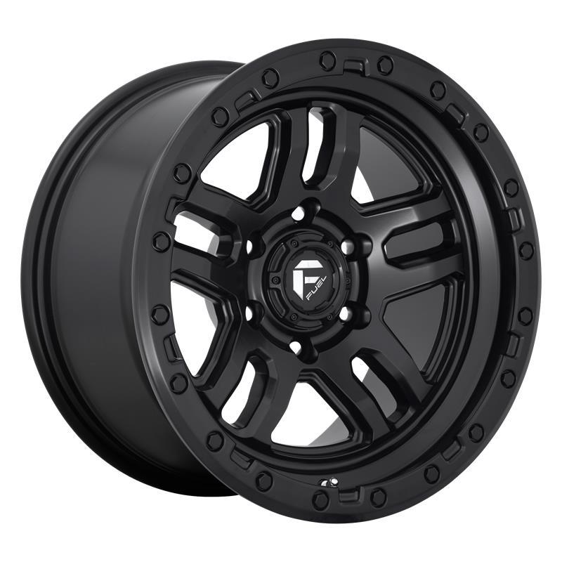 STATUSFÄLGAR FC700 MATTE BLACK 9x18 5/127 ET1 CB71.5