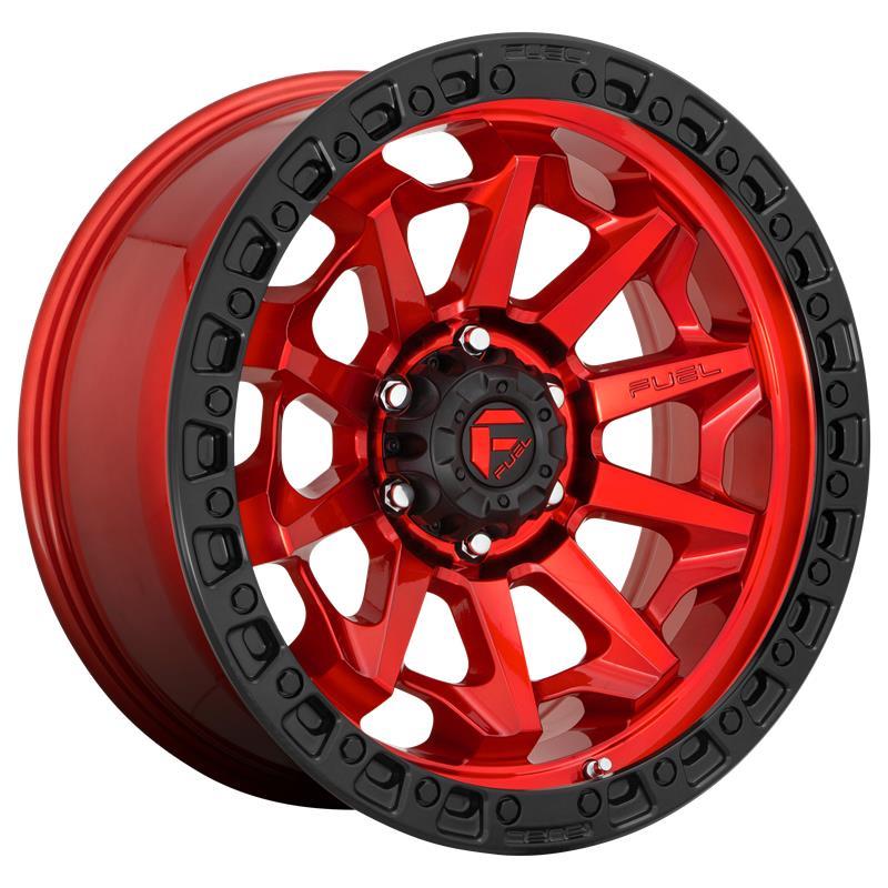 STATUSFÄLGAR FC695 CANDY RED BLACK BEAD RING 9x20 8/180 ET20 CB124.3