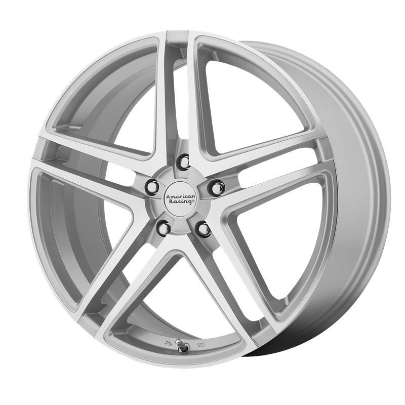 STATUSFÄLGAR AR907 BRIGHT SILVER MACHINED FACE 7x16 5/112 ET40 CB72.6