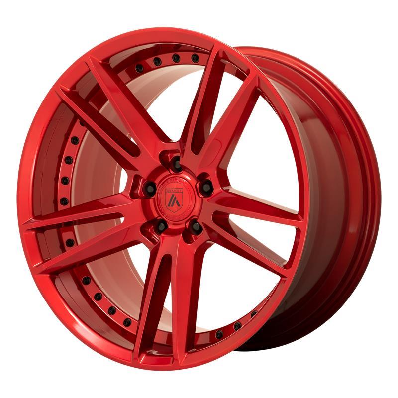 STATUSFÄLGAR AB33 CANDY RED 9x20 5/114.3 ET35 CB72.6