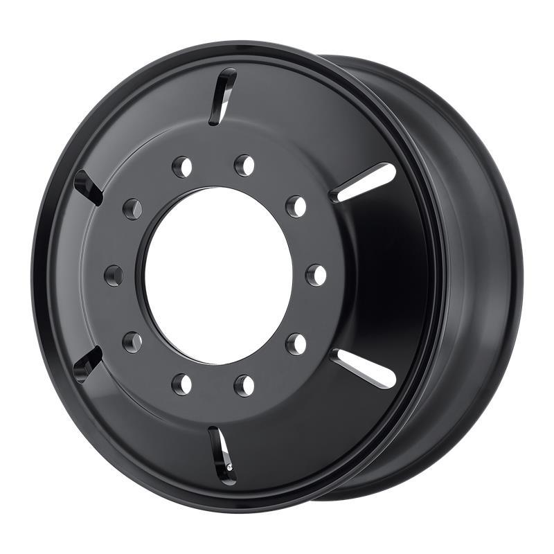 STATUSFÄLGAR AO403 SATIN BLACK MILLED - INNER 8.25x5 10/285.75 ET144 CB220.1