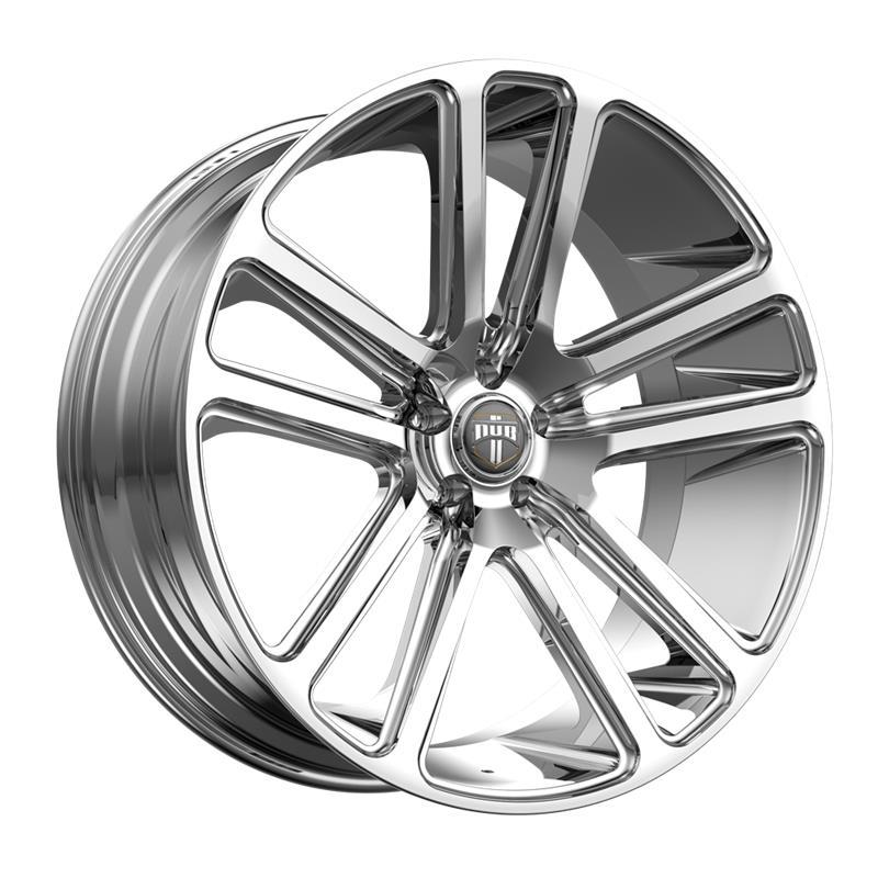 STATUSFÄLGAR DC254 CHROME 10x24 5/115 ET20 CB71.6