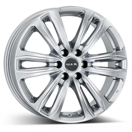 MAK SAFARI6 SILVER 8.5x20 6/114.3 ET45 CB66.1