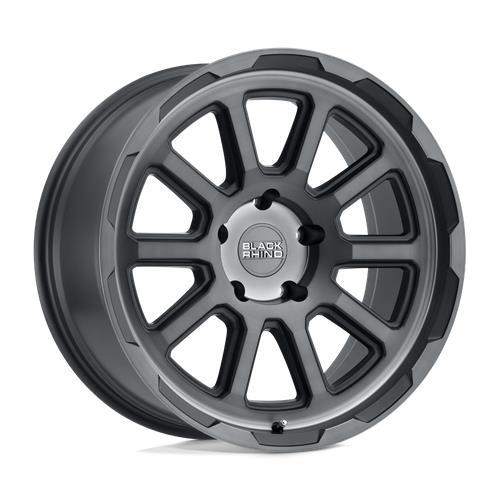 STATUSFÄLGAR CHASE BRUSHED GUNMETAL 9.5x18 5/127 ET-18 CB71.5
