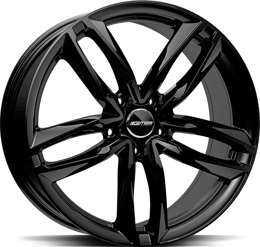 GMP ATOM GLOSSY BLACK 7.5x17 5/112 ET45 CB66.6