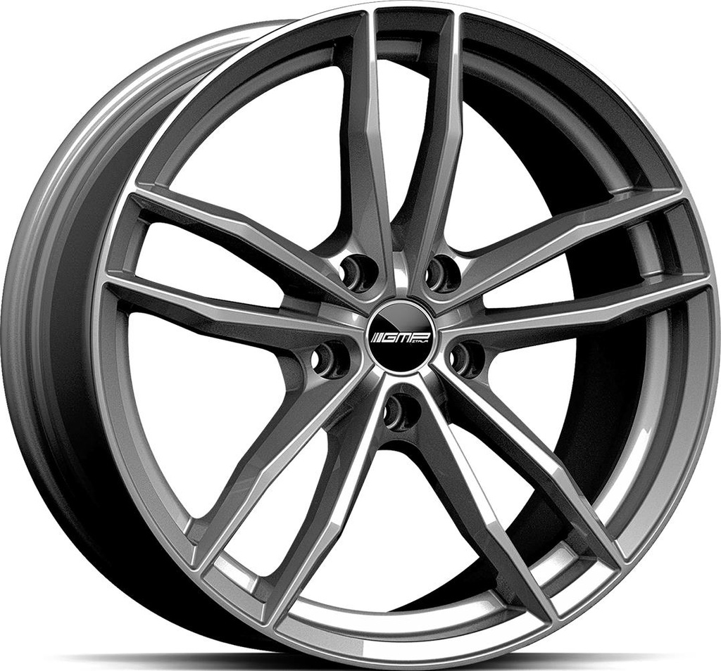 GMP SWAN GLOSSY ANTHRACITE 8.5x20 5/112 ET35 CB66.6