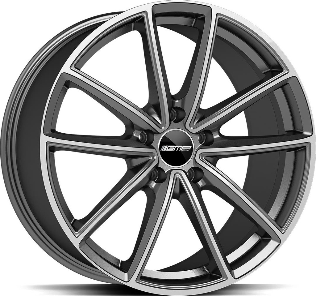 GMP TITAN ANTHRACITE DIAMOND 11x20 5/130 ET70 CB71.6