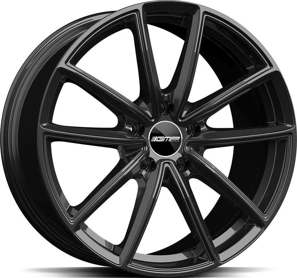GMP TITAN GLOSSY BLACK 9.5x21 5/112 ET26 CB66.6