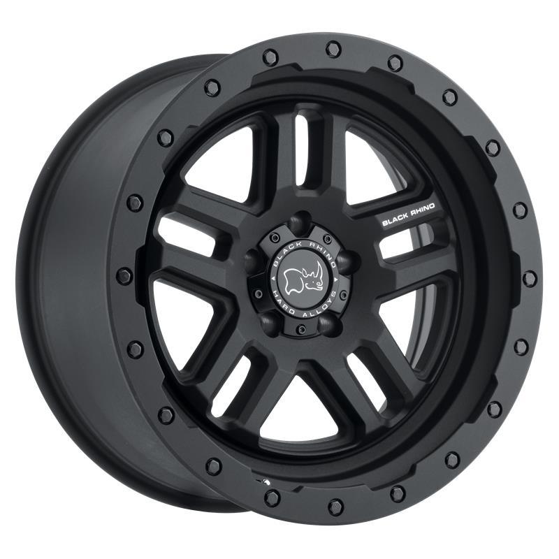 STATUSFÄLGAR BARSTOW TEXTURED MATTE BLACK 9.5x18 5/127 ET-18 CB71.5