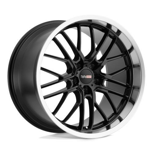 STATUSFÄLGAR EAGLE GLOSS BLACK W/ MIRROR CUT LIP 10.5x19 5/120.65 ET69 CB70.3