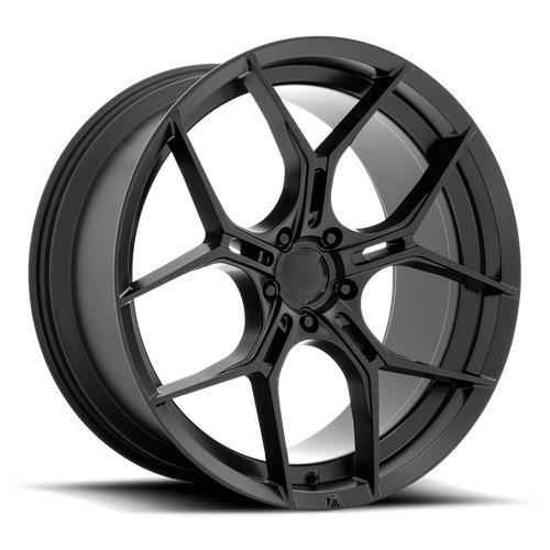 STATUSFÄLGAR ABL-37 MONARCH SATIN BLACK 10.5x22 5/120 ET40 CB74.1