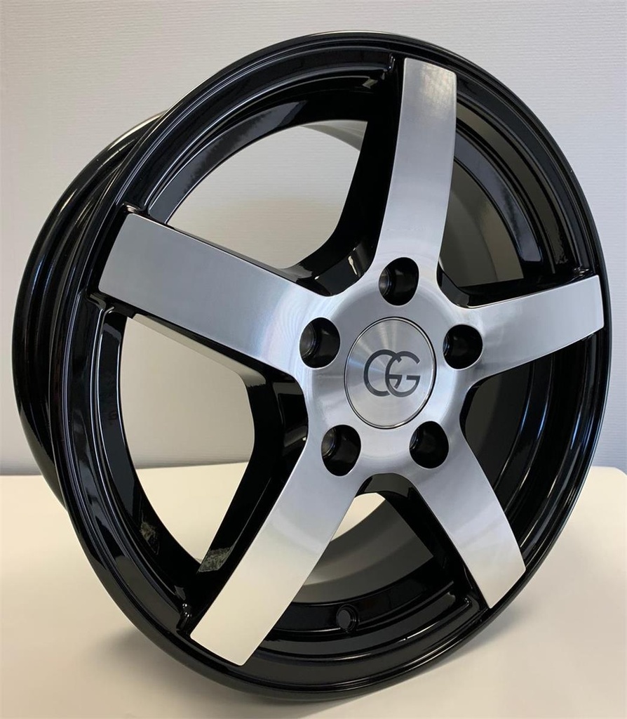 GG TRAILER BLACKPOLISH 5.5x14 5/112 ET30 CB70.1