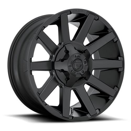 STATUSFÄLGAR FC437 SATIN BLACK 9x18 6/135-139.7 ET1 CB106.1