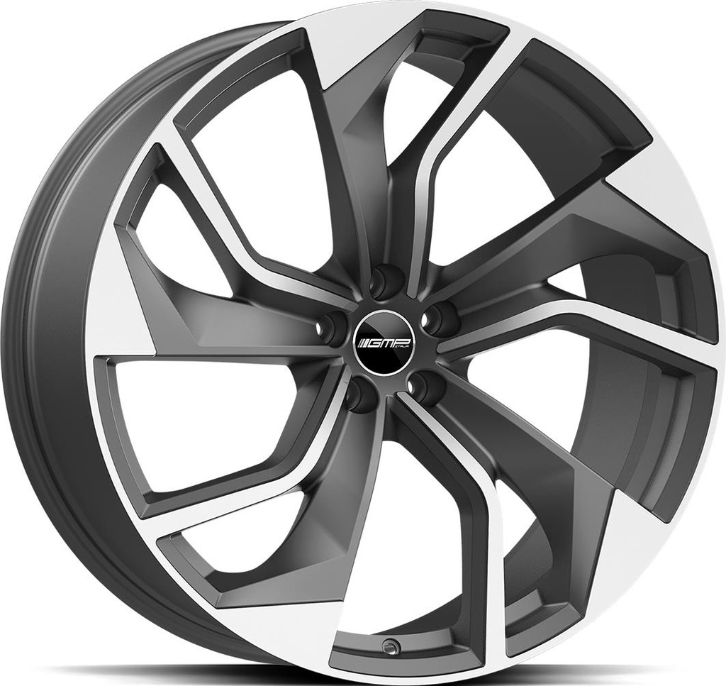 GMP REBEL MATT ANTHRACITE DIAM 9.5x21 5/130 ET60 CB71.6