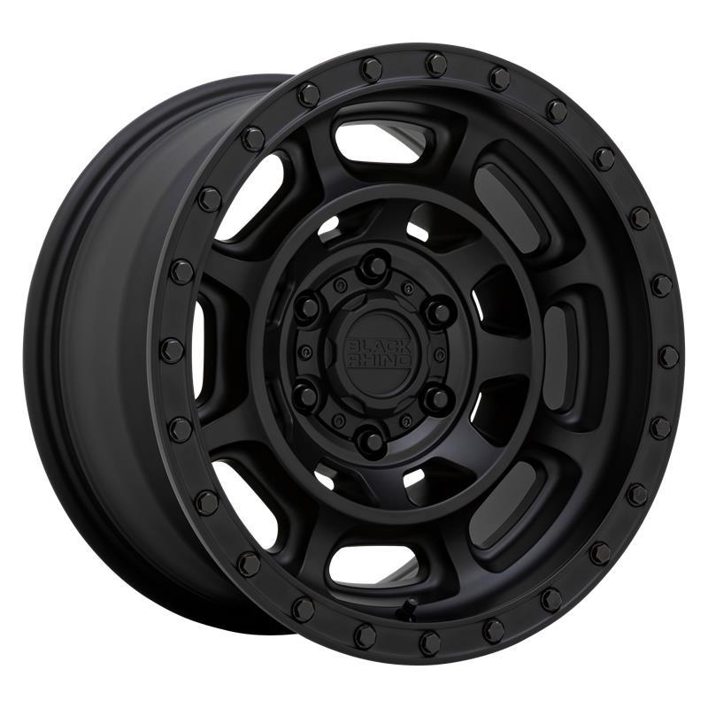 STATUSFÄLGAR CONVOY MATTE BLACK 8.5x17 5/127 ET-18 CB71.6