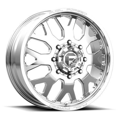 STATUSFÄLGAR DE19 FF19D POLISHED 8.25x22 8/210 ET105 CB154.3