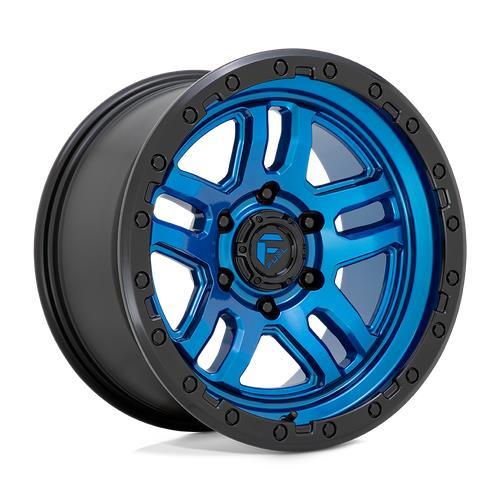 STATUSFÄLGAR D790 AMMO BLUE W/ BLACK LIP 10x20 5/127 ET-18 CB71.5