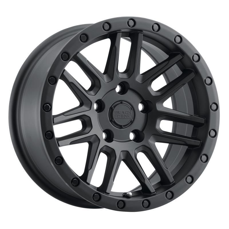 STATUSFÄLGAR ARCHES MATTE BLACK 9.5x17 5/139.7 ET0 CB87.1