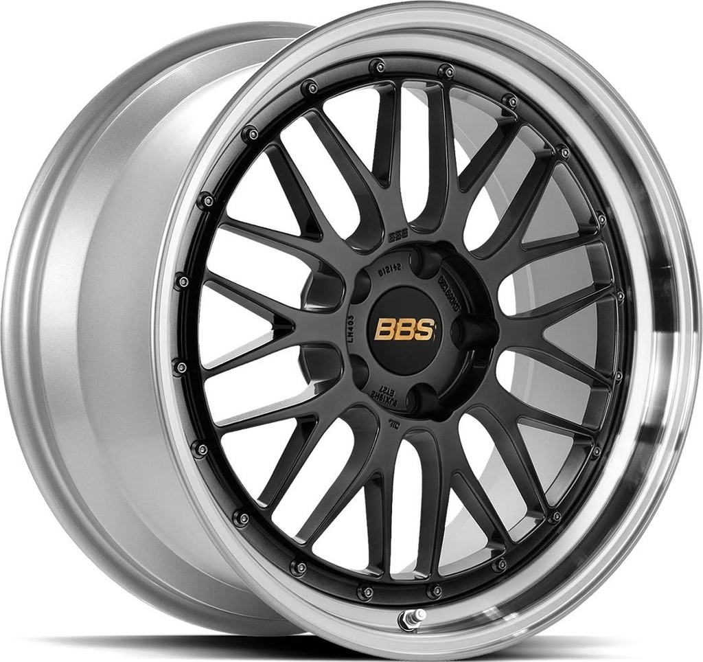 BBS LM DIAMOND BLACK 7x17 4/100 ET48 CB70
