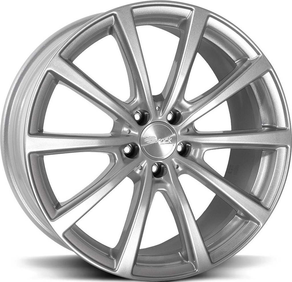 BROCK B32 CRYSTAL SILVER 9.5x19 5/108 ET27 CB63.4