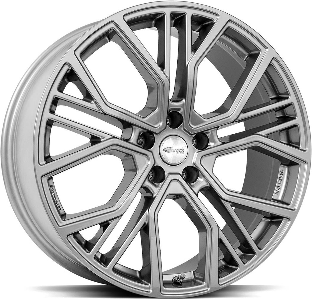 BROCK B41 FERRIC GREY 10x21 5/112 ET51 CB66.6
