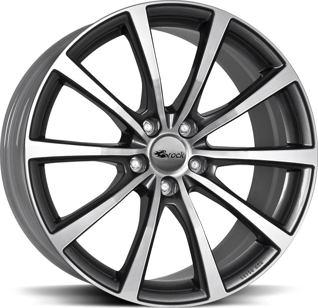 BROCK B32 TITAN FULL POL 7.5x19 5/112 ET53 CB66.6