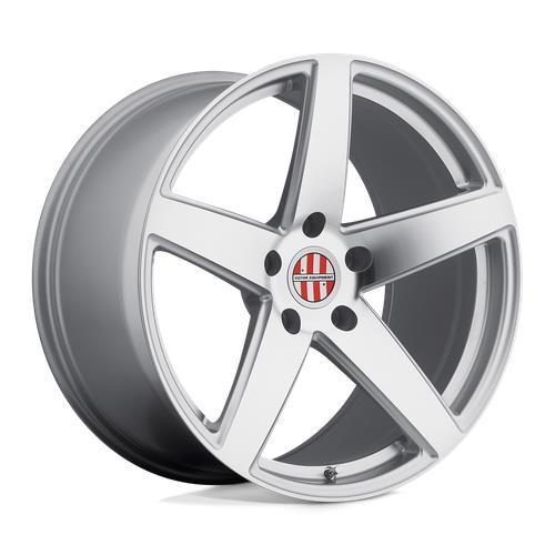 STATUSFÄLGAR BADEN SILVER W/ MIRROR CUT FACE 11x19 5/130 ET55 CB71.5