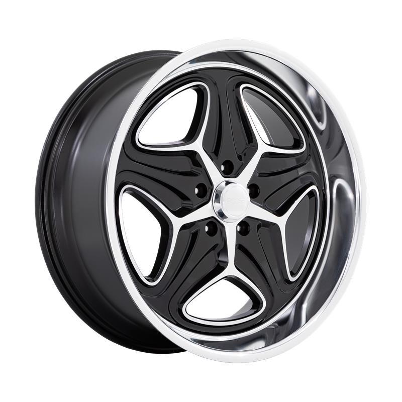 STATUSFÄLGAR F171 MERLOT GLOSS BLACK MACHINED 10.5x22 5/120.65 ET6 CB72.6
