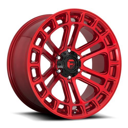 STATUSFÄLGAR D719 HEATER CANDY RED MACHINED 10x22 6/135 ET-13 CB87.1