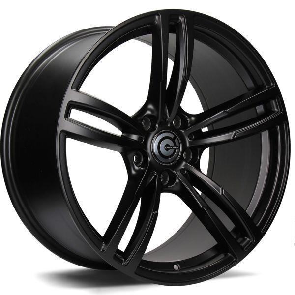 STATUSFÄLGAR DIAMOND DEEP MATT BLACK 8.5x18 5/120 ET33 CB72.6