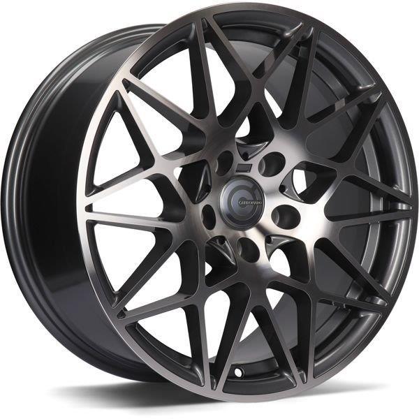 STATUSFÄLGAR CRAZY ANTHRACITE FRONT POLISHED 8.5x18 5/120 ET35 CB72.6