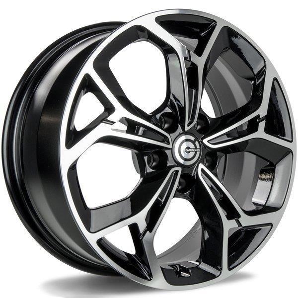 STATUSFÄLGAR DIRECTION BLACK FRONT POLISHED 7x17 5/114.3 ET40 CB73.1