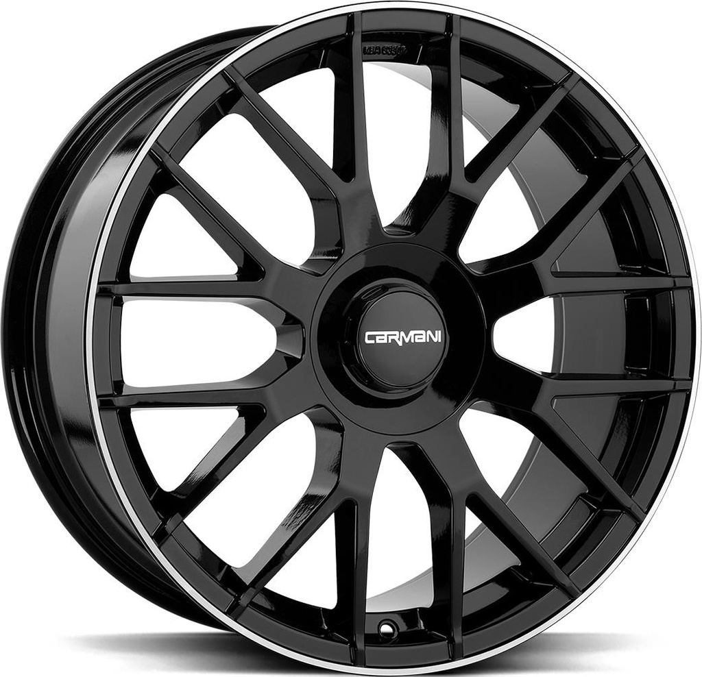 CARMANI HUGO BLACK LIP POLISH 9x19 5/112 ET44 CB66.7