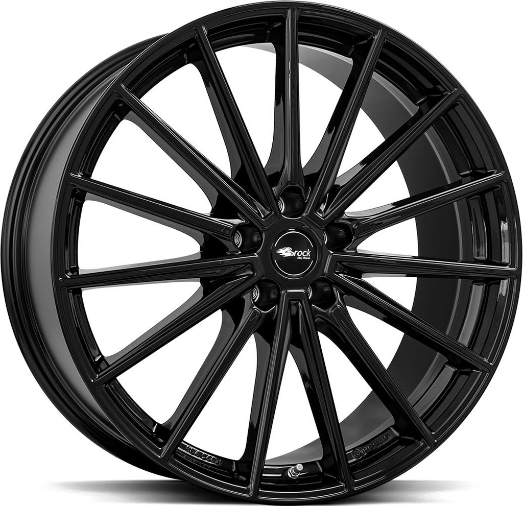 BROCK B43 SHINY BLACK 9x20 5/112 ET57 CB66.6