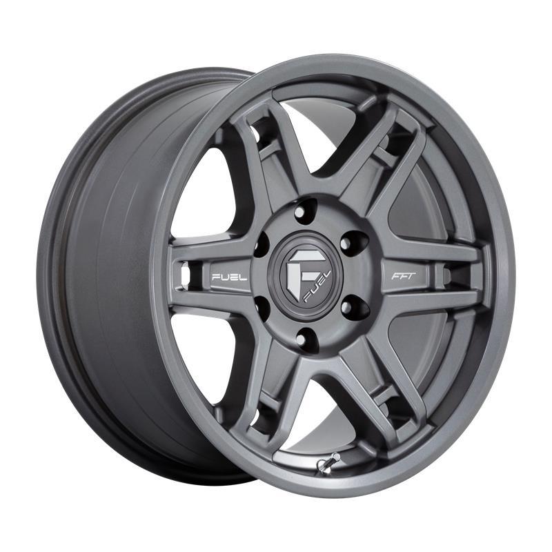 STATUSFÄLGAR D838 SLAYER MATTE GUNMETAL 8.5x18 5/127 ET1 CB71.5