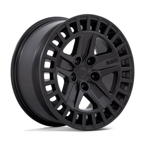 STATUSFÄLGAR ALSTON MATTE BLACK 8.5x18 5/114.3 ET25 CB72.6