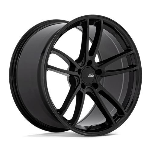 STATUSFÄLGAR AR941 MACH FIVE GLOSS BLACK 10x20 5/120 ET22 CB66.9