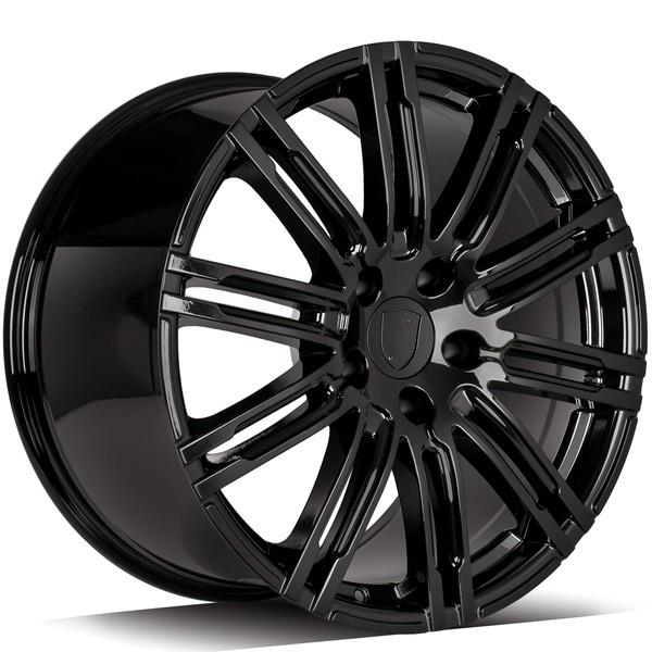 STATUSFÄLGAR ELITE BLACK GLOSSY 11x20 5/130 ET55 CB71.6