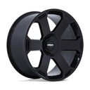 STATUSFÄLGAR AVS GLOSS BLACK 10.5x22 5/112 ET10 CB66.6