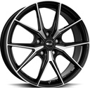 BROCK B40 BLACK FULL POLISH 9.5x19 5/114.3 ET45 CB64.1
