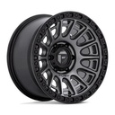 STATUSFÄLGAR D835 CYCLE MATTE GUNMETAL W/ BLACK RING 8.5x17 6/114.3 ET34 CB66.1
