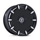 STATUSFÄLGAR DC271 CHEEF GLOSS BLACK MILLED 10x26 6/135-139.7 ET30 CB106.1