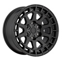 STATUSFÄLGAR BOXER GUN BLACK 7x16 5/100 ET15 CB72.1