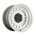 STATUSFÄLGAR ALISO GLOSS SILVER W/ MIRROR CUT FACE & LIP 9x18 5/150 ET12 CB110.1