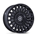 STATUSFÄLGAR DC272 HONCHO GLOSS BLACK MILLED 9x24 5/115-120 ET15 CB74.1
